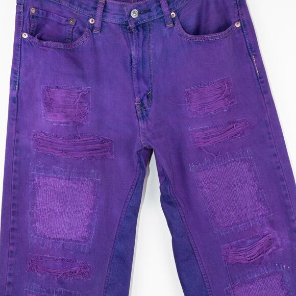 Custom wide leg baggy flared jeans - Picture 3 of 7